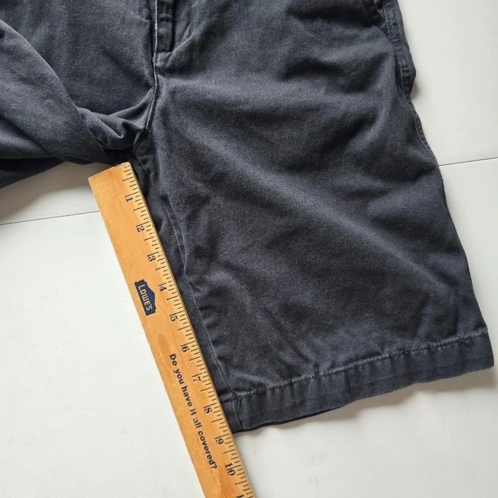 The Children's Place Navy Blue Chino Shorts Adjustable Waist Boys Kids 14 School